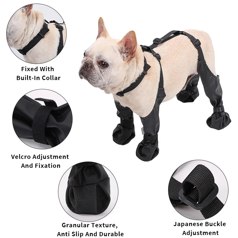 Dog Shoes Waterproof Ajustable