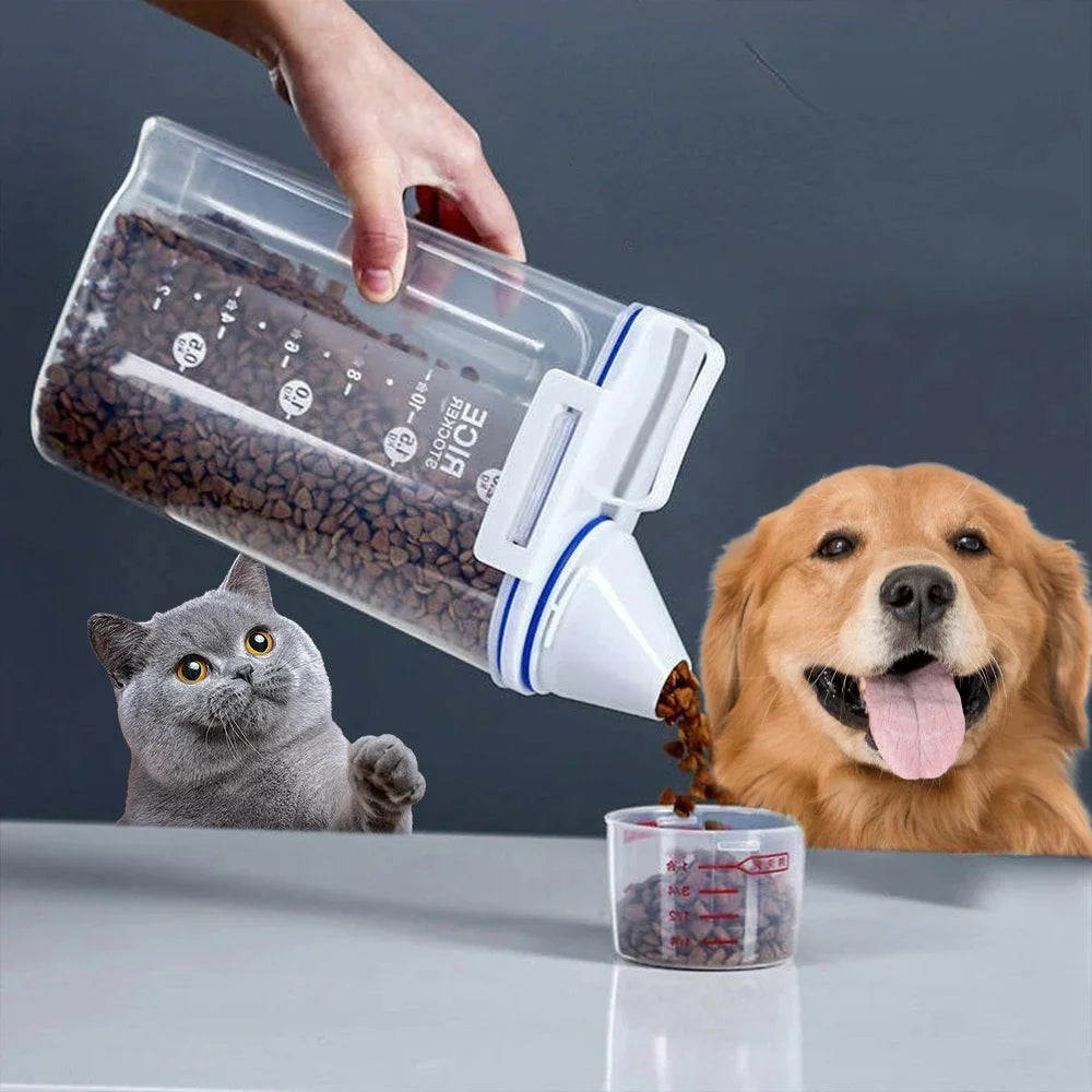 Dog Food Storage Bucket Pet Food Grain