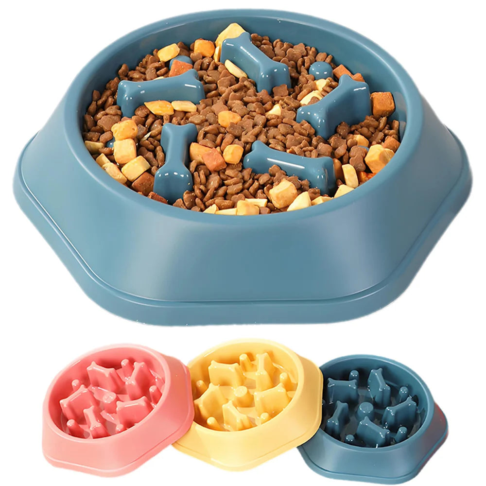 Feeder Dog Bowl Anti-choking Slow Feeding