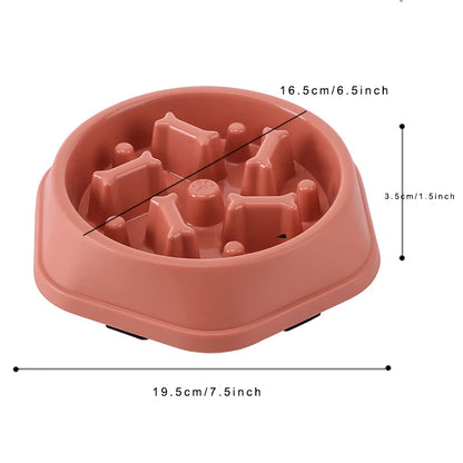 Feeder Dog Bowl Anti-choking Slow Feeding
