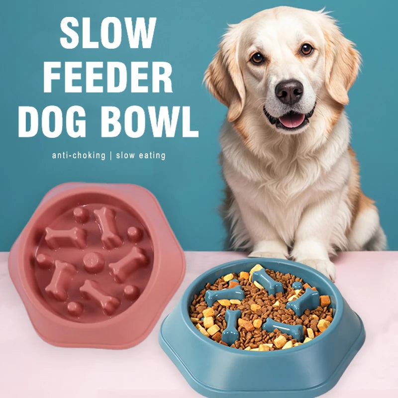 Feeder Dog Bowl Anti-choking Slow Feeding