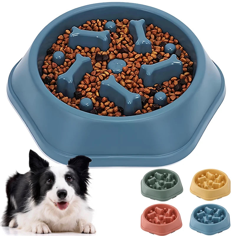 Feeder Dog Bowl Anti-choking Slow Feeding - Pup &amp; Trucking Adventures
